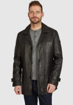 Bugatti Paolo - Halflange Jas - Schwarz