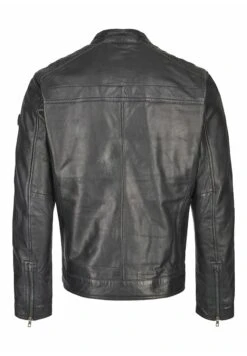 Bugatti Mit Stehkragen Und Druckknopfriegel - Leren Jas - Dunkelblau 13 Bugatti Mit Stehkragen Und Druckknopfriegel - Leren Jas - Dunkelblau -Bugatti Winkel 81adb3c4b1ca486c9233d0774f8f310d