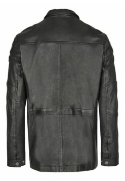 Bugatti Mit Abdeckleiste Und Stehkragen - Leren Jas - Schwarz 13 Bugatti Mit Abdeckleiste Und Stehkragen - Leren Jas - Schwarz -Bugatti Winkel 839e557a797f4bbcb577d3ab3b9d94f3