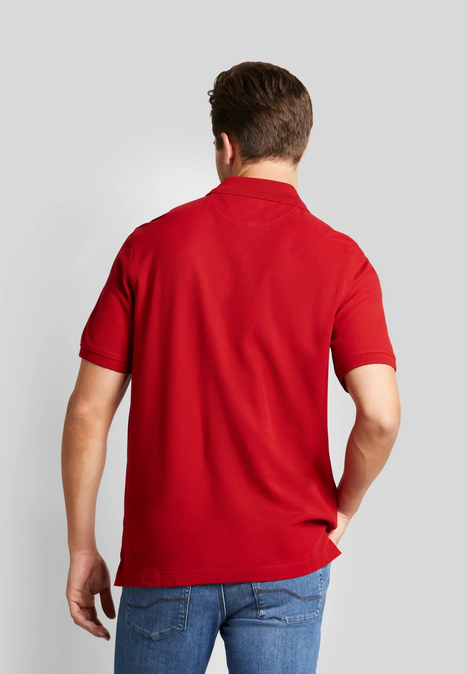 Bugatti Modern Fit - Poloshirt - Rot 4 Bugatti Modern Fit - Poloshirt - Rot - Afbeelding 2