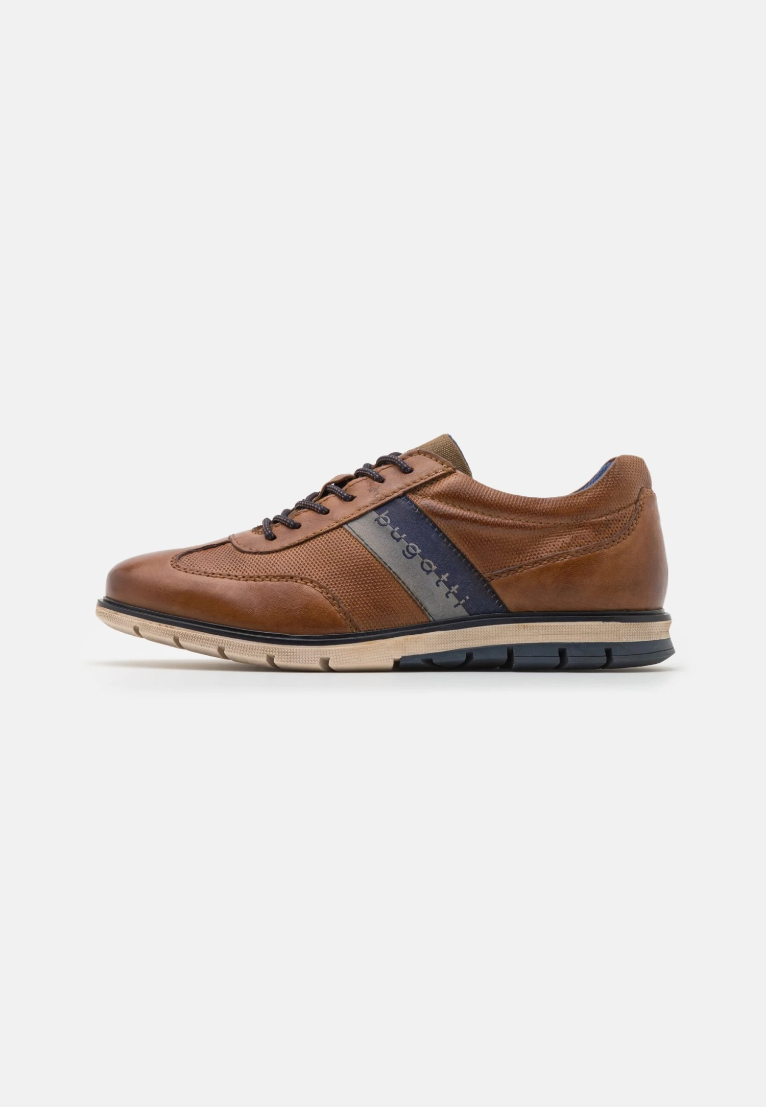 Bugatti Simone Comfort - Sneakers Laag - Cognac 3 Bugatti Simone Comfort - Sneakers Laag - Cognac