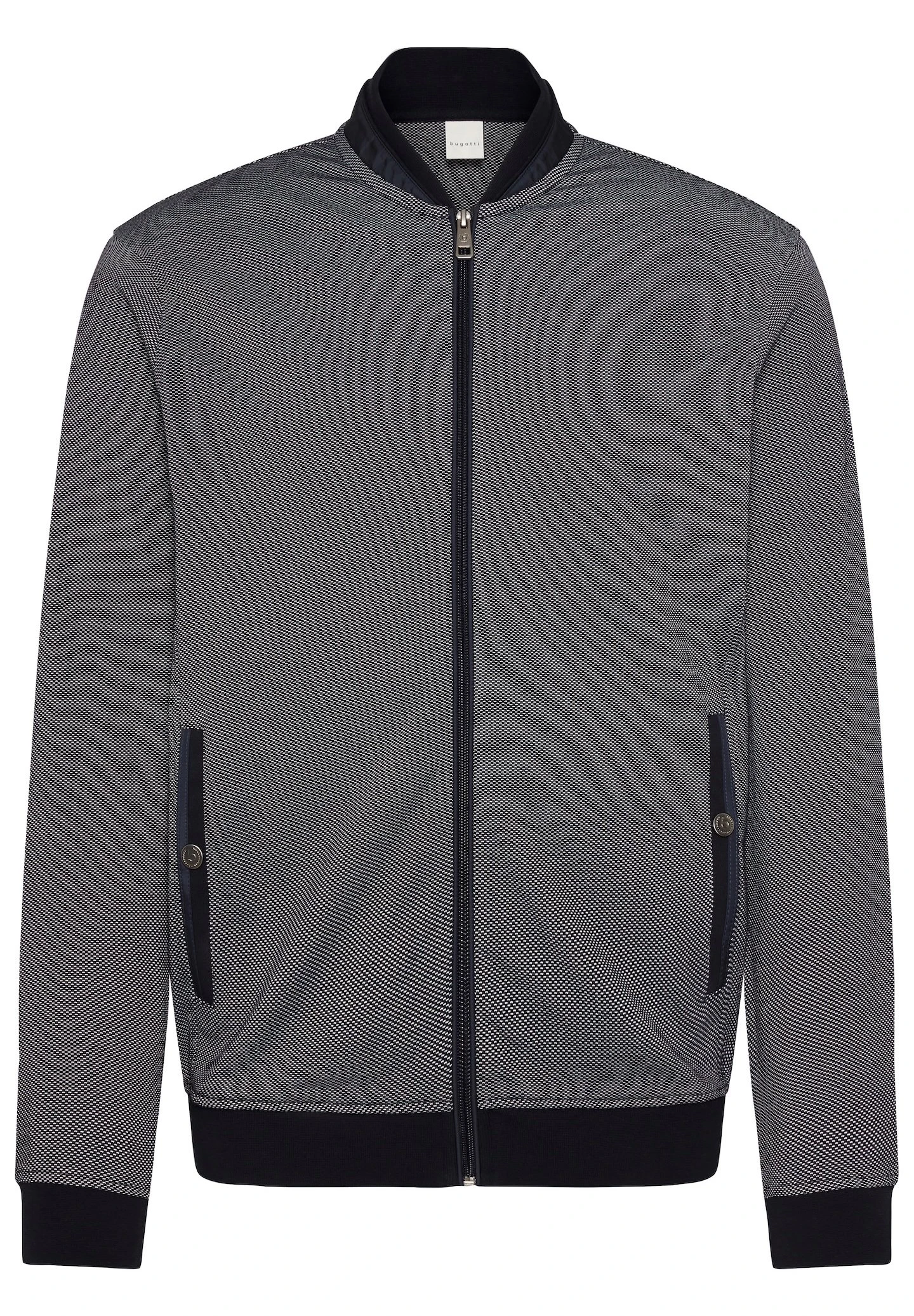 Bugatti Collage - Sweater Met Rits - Marine 10 Bugatti Collage - Sweater Met Rits - Marine - Afbeelding 8