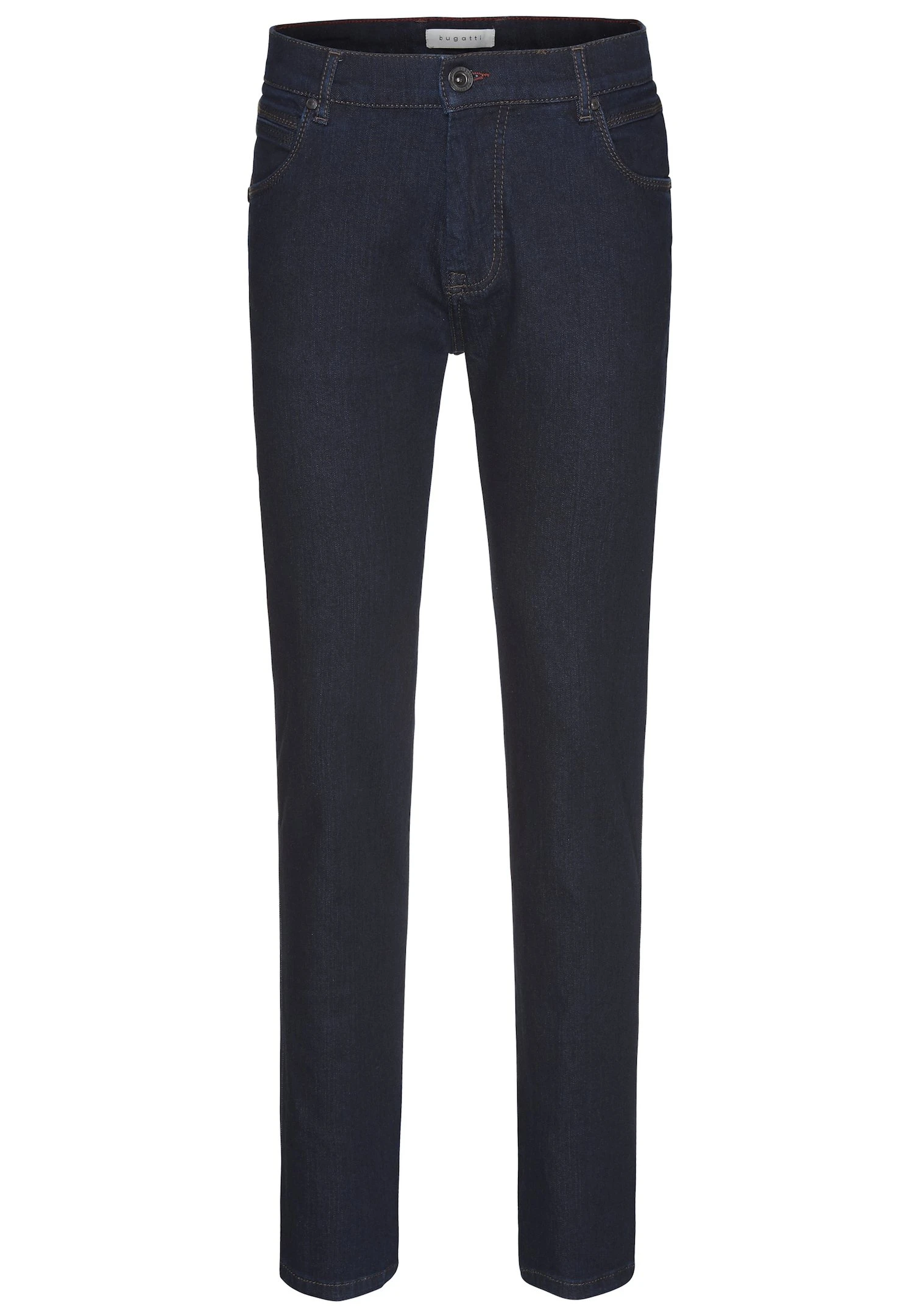Bugatti Straight Leg Jeans - Blau Raw Denim 6 Bugatti Straight Leg Jeans - Blau Raw Denim - Afbeelding 4