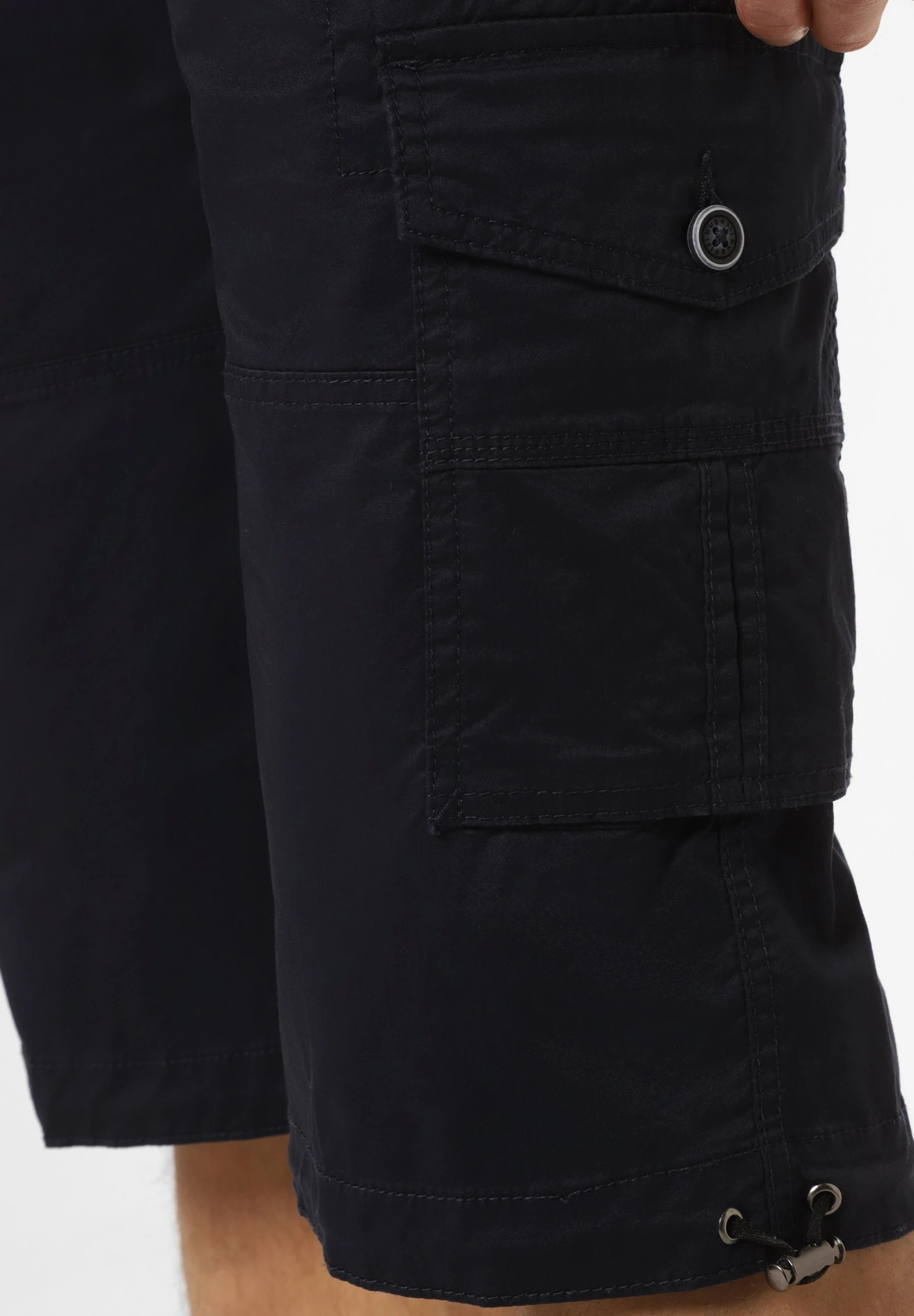 Bugatti Bermuda Mit- Shorts - Marine 5 Bugatti Bermuda Mit- Shorts - Marine - Afbeelding 3