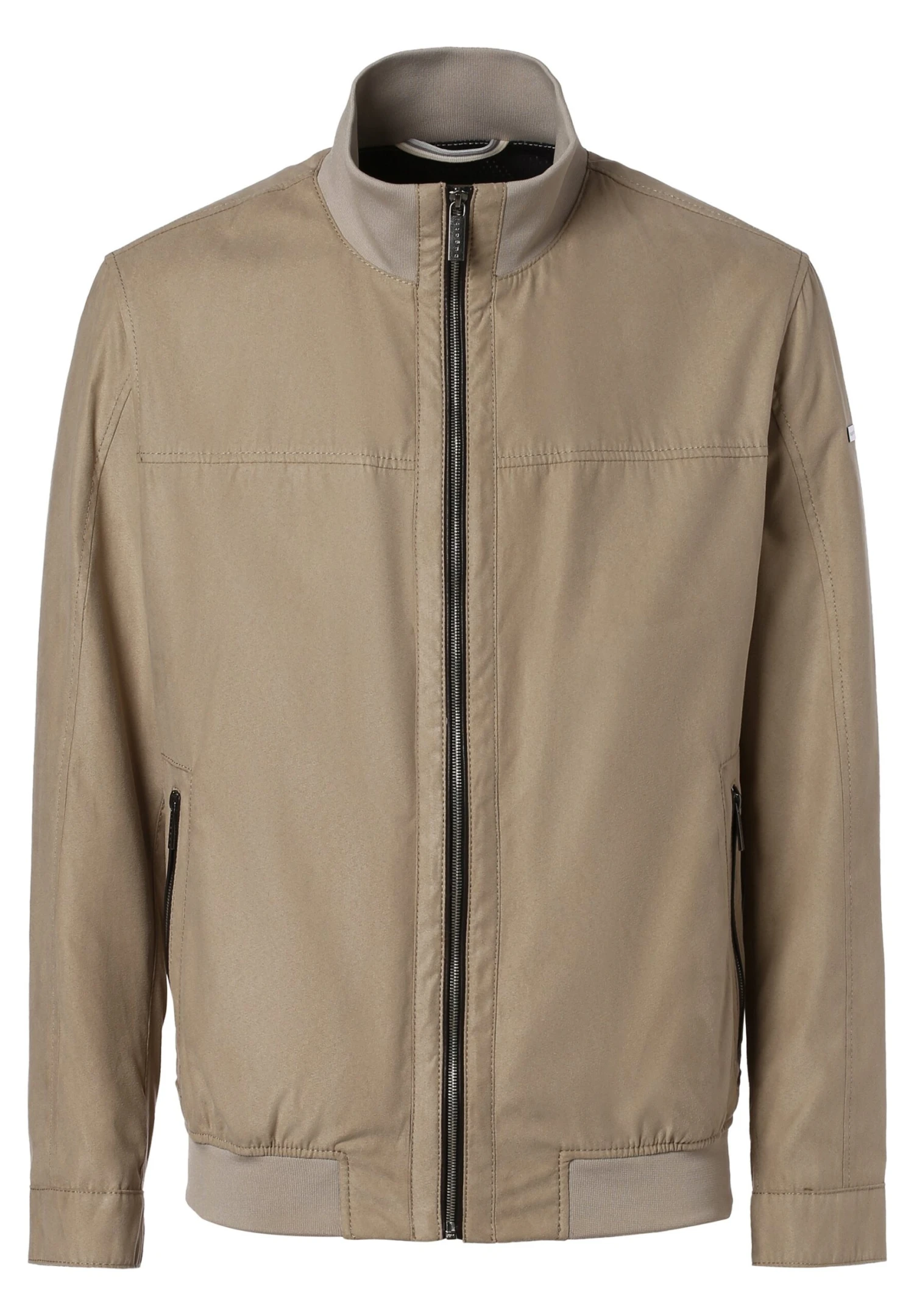 Bugatti Imitatieleren Jas - Beige 6 Bugatti Imitatieleren Jas - Beige - Afbeelding 4