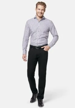 Bugatti Flexcity - Slim Fit Jeans - Black -Bugatti Winkel 945f8426bc6545fc8ebff1628b1e634b