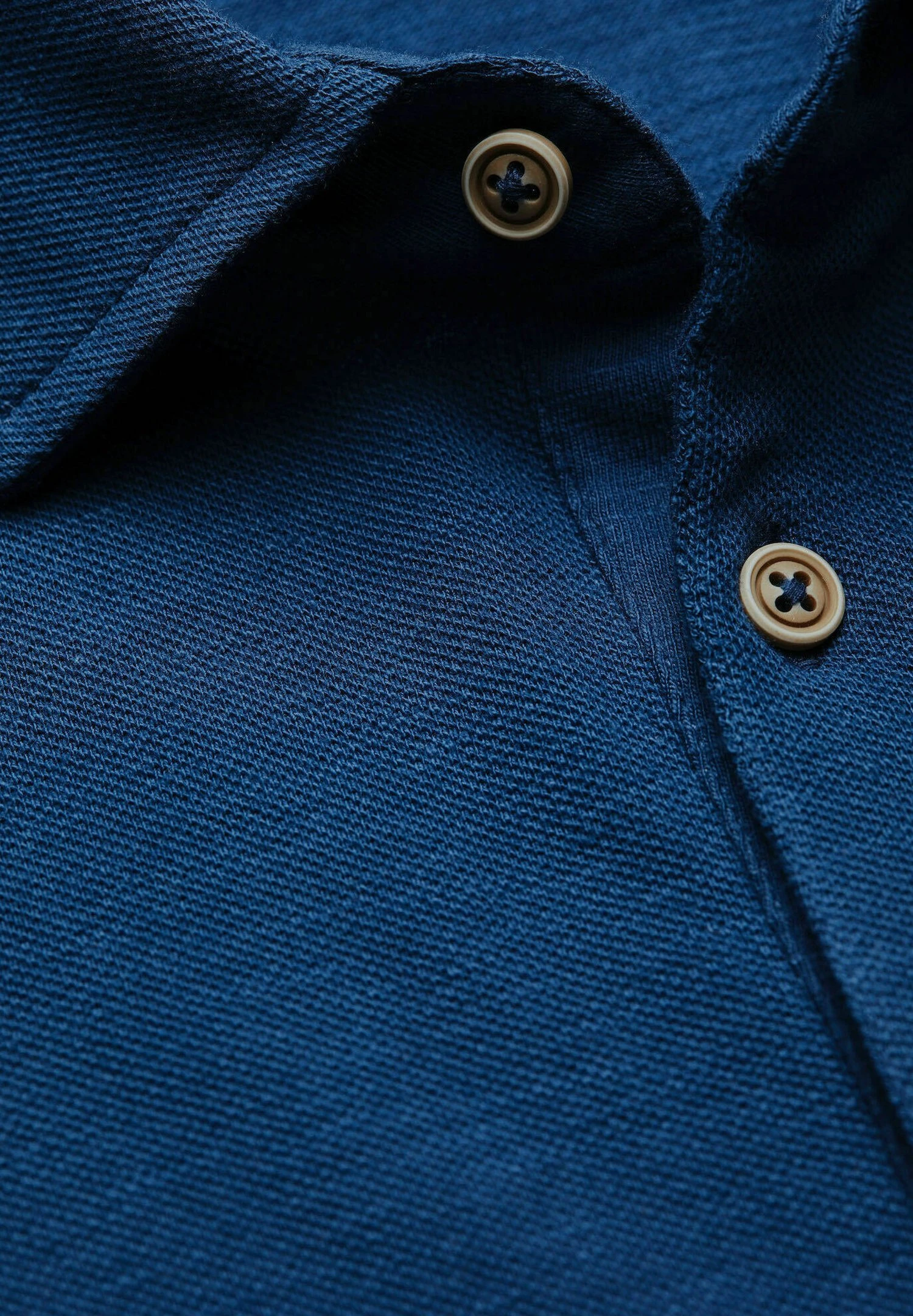 Bugatti Unifarbenes - Poloshirt - Marine 7 Bugatti Unifarbenes - Poloshirt - Marine - Afbeelding 5