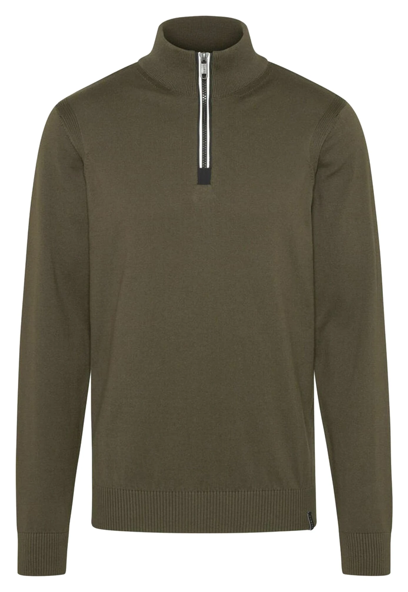 Bugatti Troyer - Sweater - Olive 7 Bugatti Troyer - Sweater - Olive - Afbeelding 5