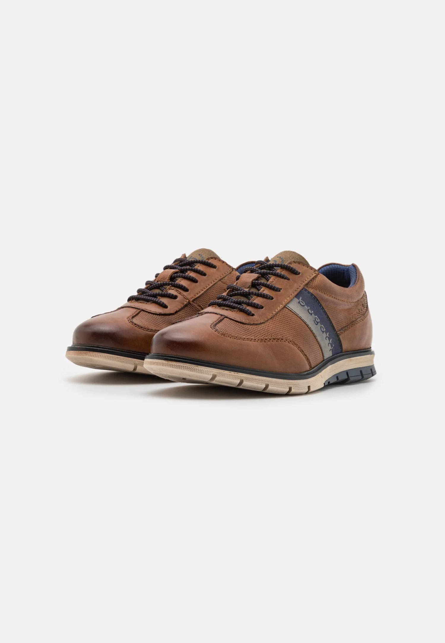 Bugatti Simone Comfort - Sneakers Laag - Cognac 4 Bugatti Simone Comfort - Sneakers Laag - Cognac - Afbeelding 2