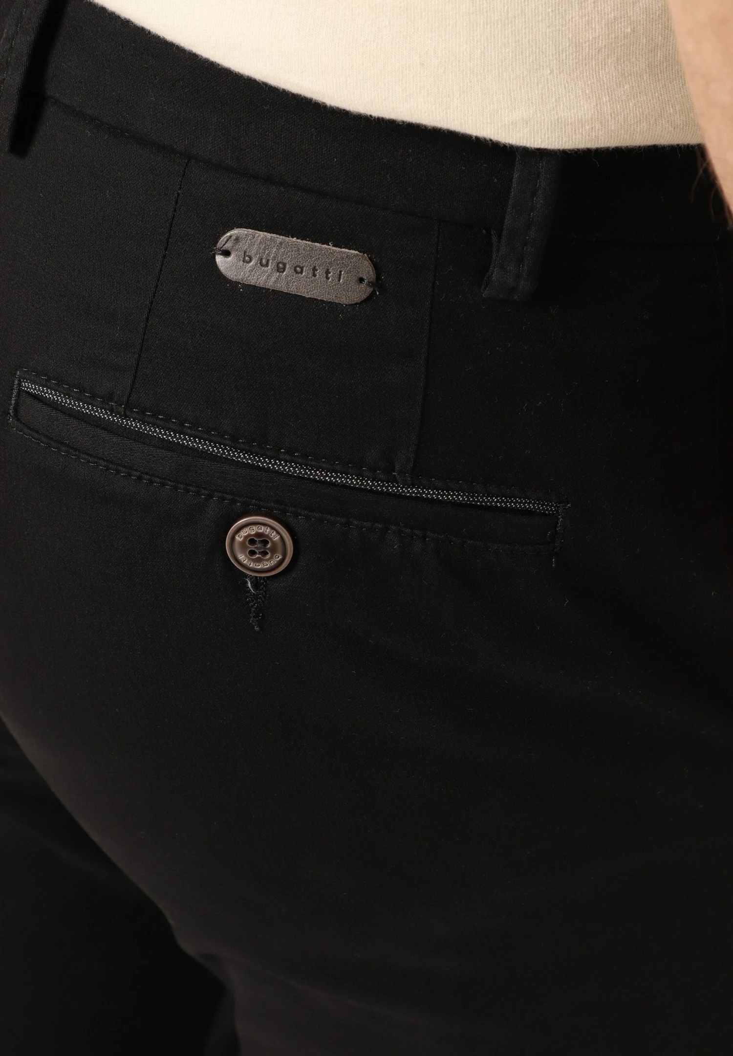 Bugatti Broek - Schwarz 5 Bugatti Broek - Schwarz - Afbeelding 3