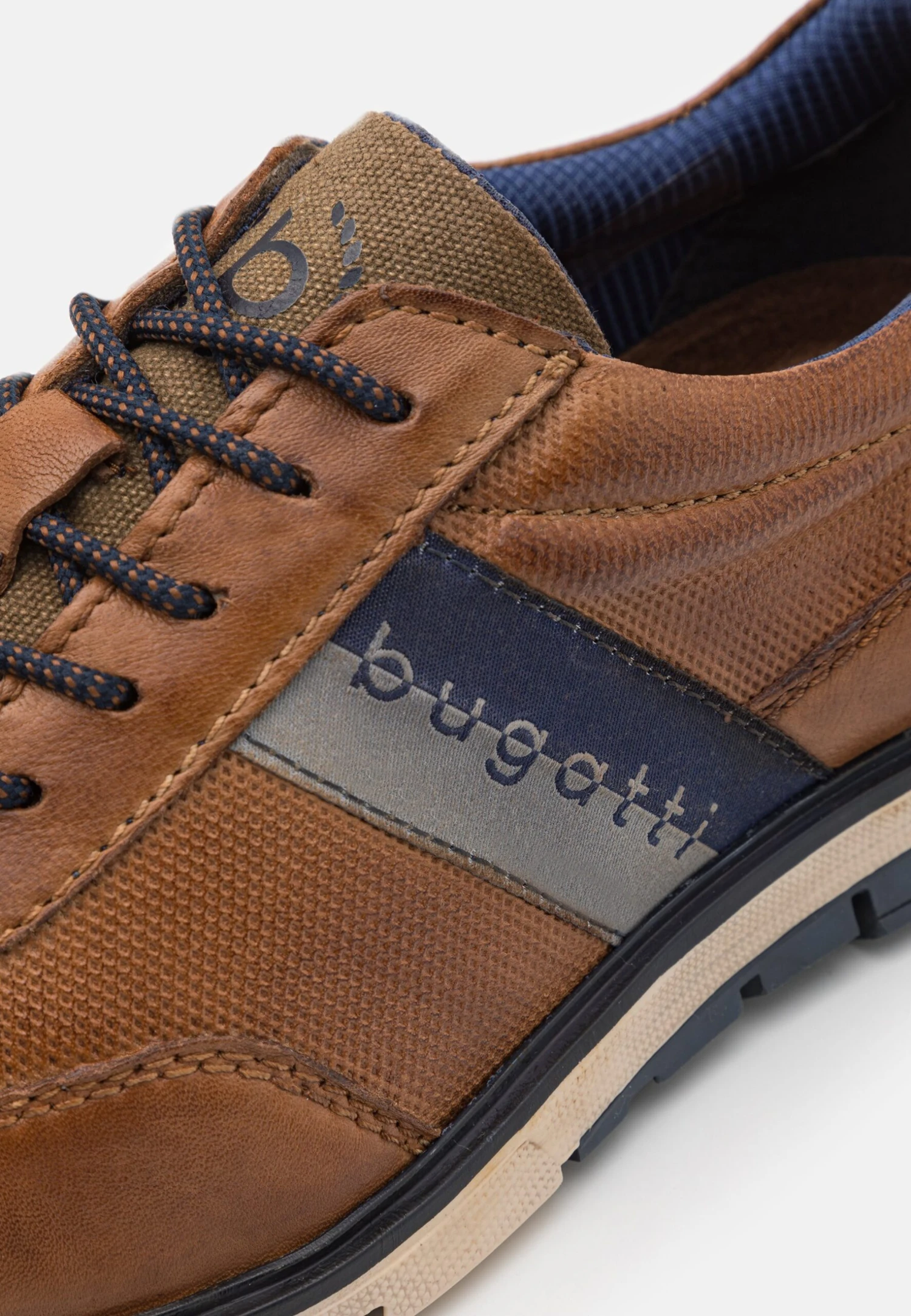 Bugatti Simone Comfort - Sneakers Laag - Cognac 8 Bugatti Simone Comfort - Sneakers Laag - Cognac - Afbeelding 6