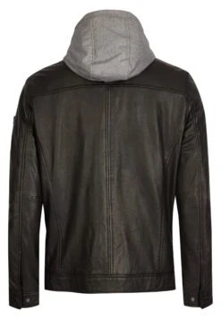 Bugatti Aurelino - Leren Jas - Schwarz -Bugatti Winkel 98ca0e7d6d7f4db9a80981139dcda268