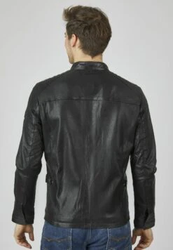 Bugatti Mit Druckknopfrieglen - Leren Jas - Schwarz 9 Bugatti Mit Druckknopfrieglen - Leren Jas - Schwarz -Bugatti Winkel 9d2f1c18c03e46e0be57341e26f53d2a