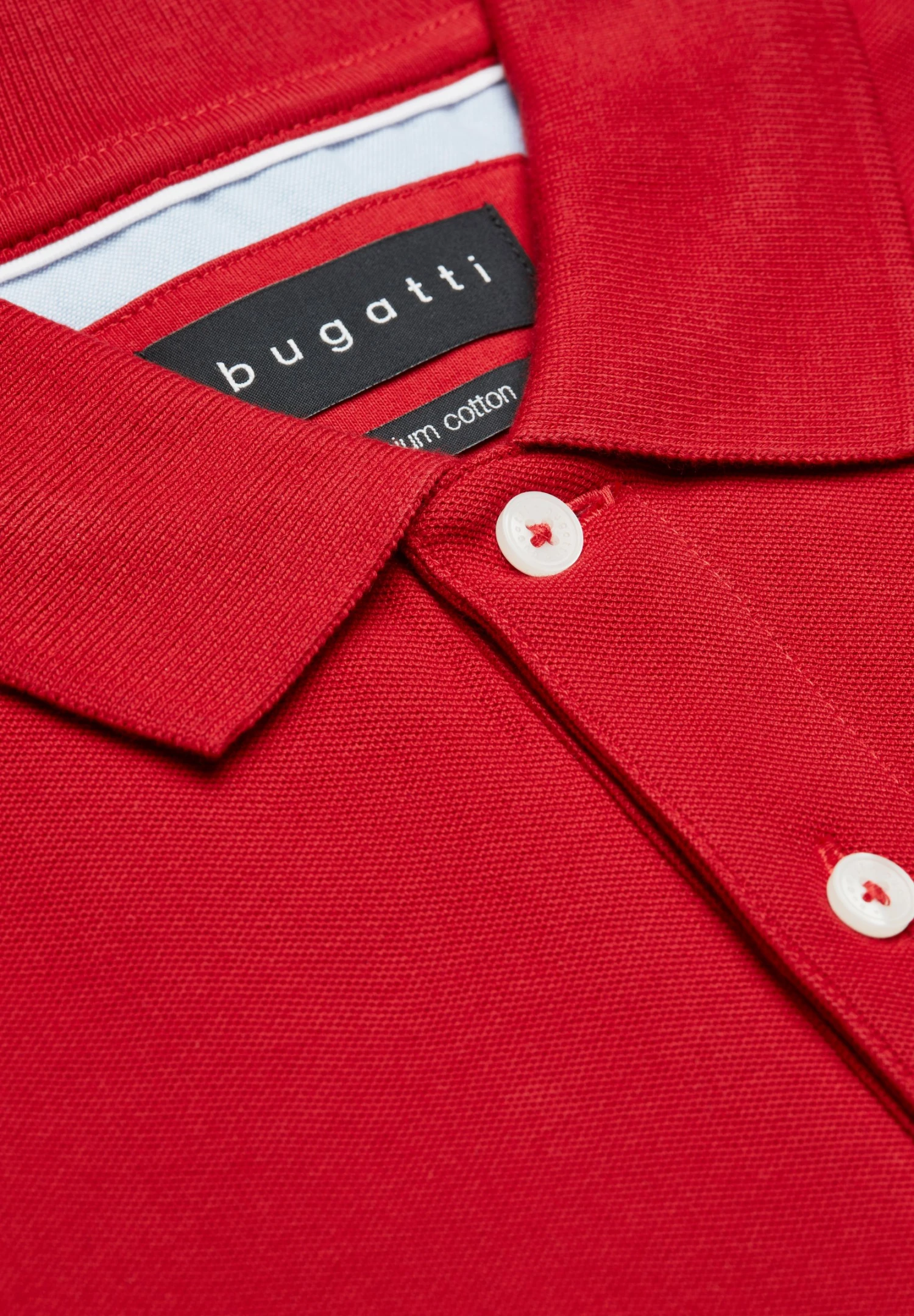 Bugatti Modern Fit - Poloshirt - Rot 8 Bugatti Modern Fit - Poloshirt - Rot - Afbeelding 6