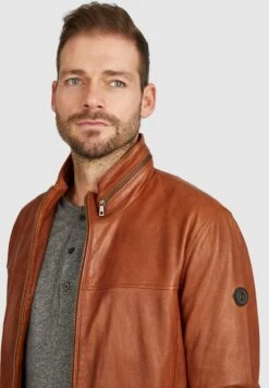 Bugatti Mit Riegeln Und Steppungen - Leren Jas - Cognac 11 Bugatti Mit Riegeln Und Steppungen - Leren Jas - Cognac -Bugatti Winkel a1d9d9cfdc3c4c3995c1aa6b256f6eaf