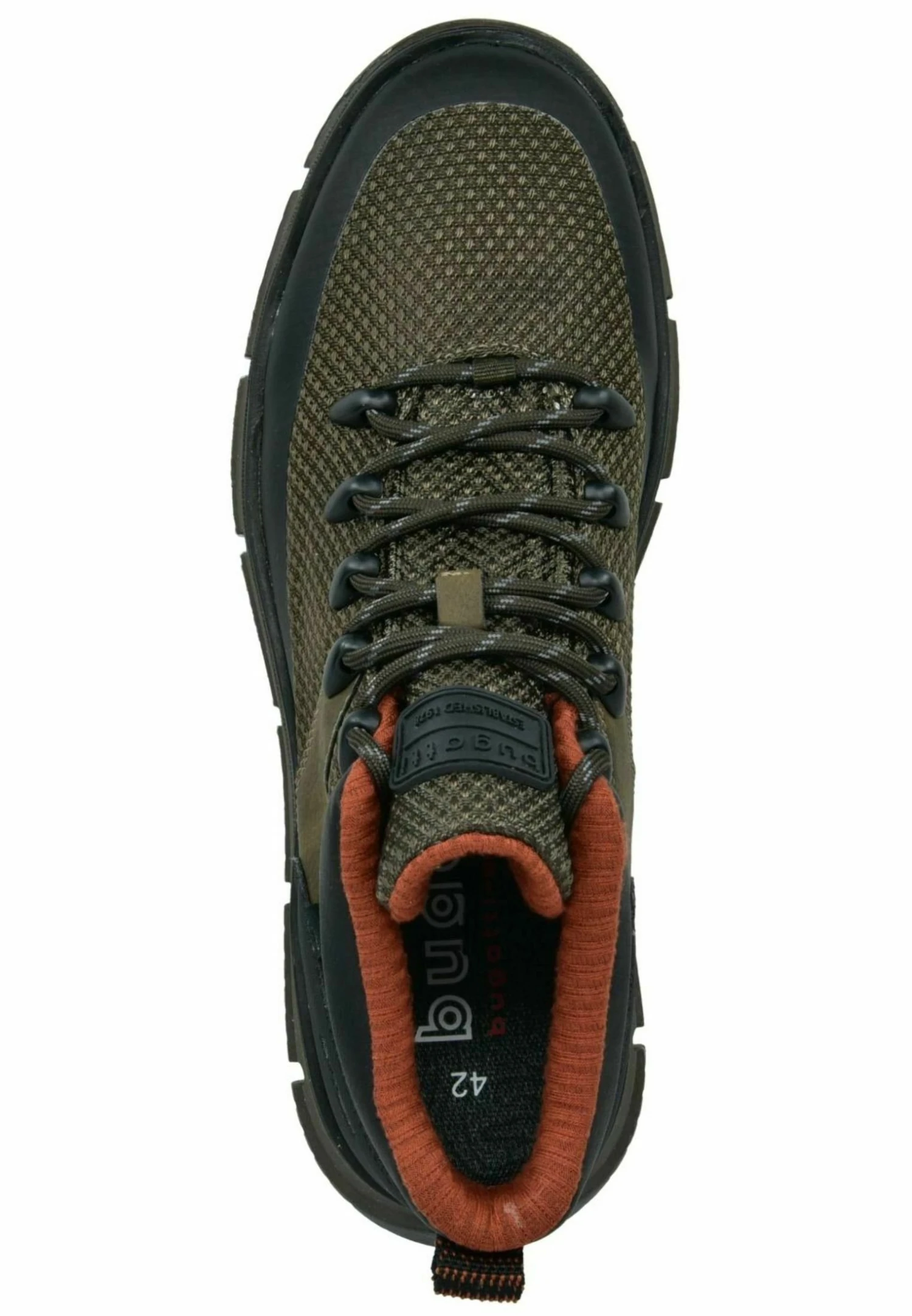 Bugatti Sportieve Veterschoenen - Dark Green 5 Bugatti Sportieve Veterschoenen - Dark Green - Afbeelding 3