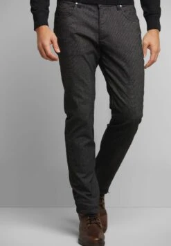 Bugatti Mit Weichem Griff - Broek - Dunkelgrau