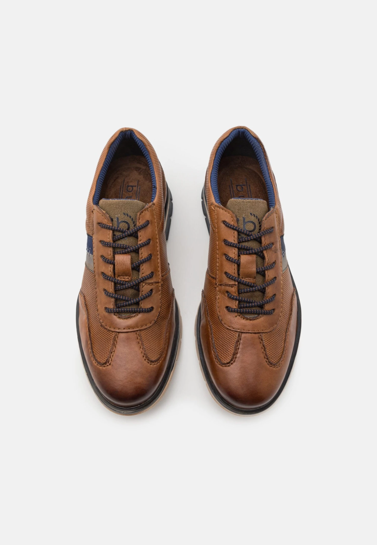 Bugatti Simone Comfort - Sneakers Laag - Cognac 6 Bugatti Simone Comfort - Sneakers Laag - Cognac - Afbeelding 4