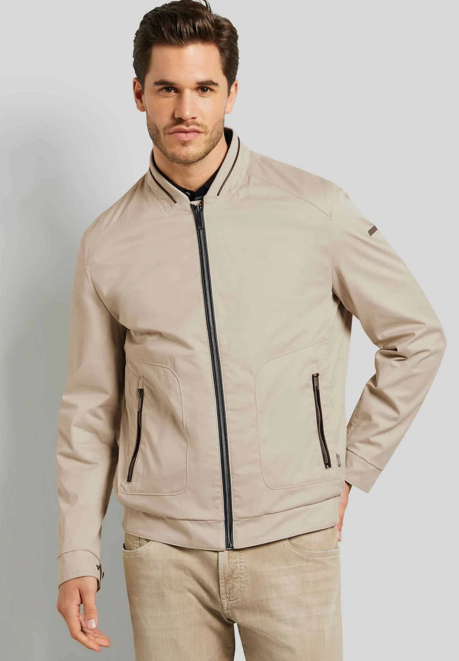 Bugatti Water-Repellent - Bomberjacks - Beige 3 Bugatti Water-Repellent - Bomberjacks - Beige