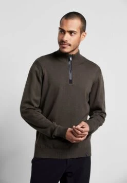 Bugatti Troyer - Sweater - Olive