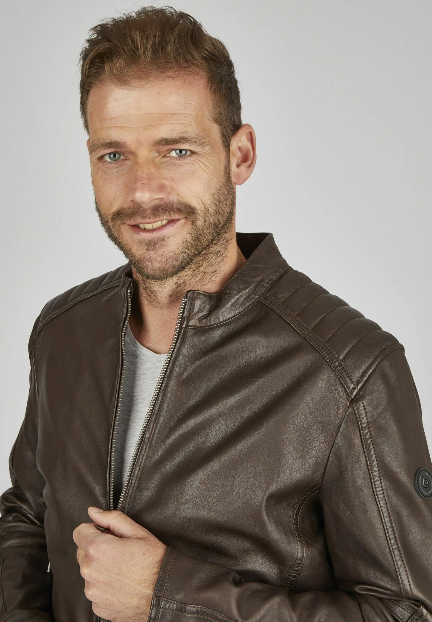 Bugatti Leren Jas - Dunkelbraun 6 Bugatti Leren Jas - Dunkelbraun - Afbeelding 4