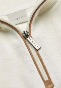 Bugatti Half-Zip - Trui - White -Bugatti Winkel b6d753ed546f49d997e1d9baee59a3f5