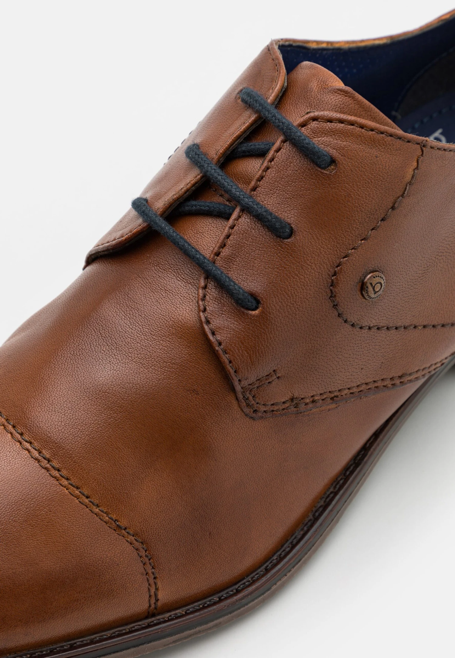 Bugatti Rinaldo Eco - Veterschoenen - Cognac 8 Bugatti Rinaldo Eco - Veterschoenen - Cognac - Afbeelding 6