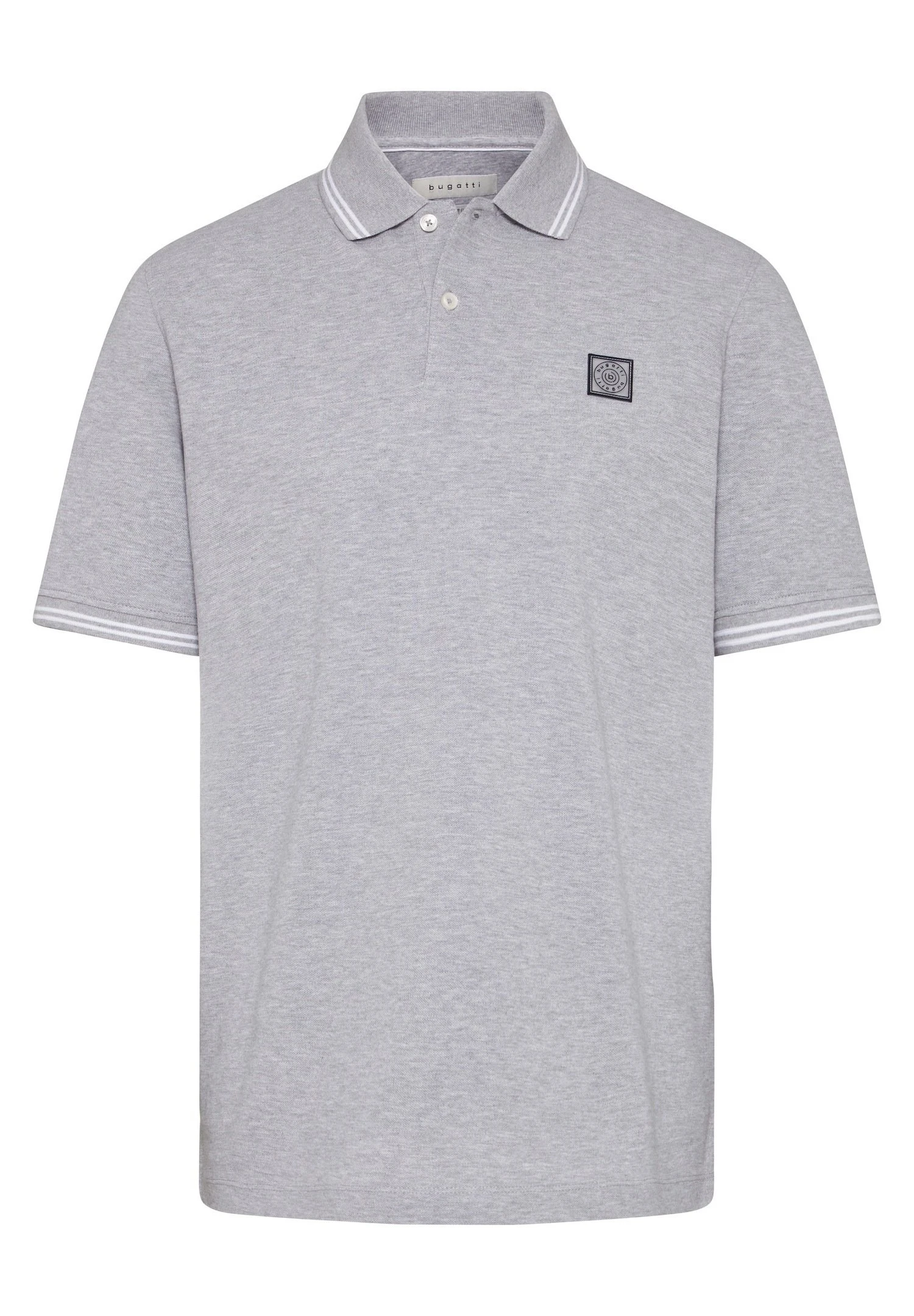 Bugatti Poloshirt - Hellgrau 4 Bugatti Poloshirt - Hellgrau - Afbeelding 2