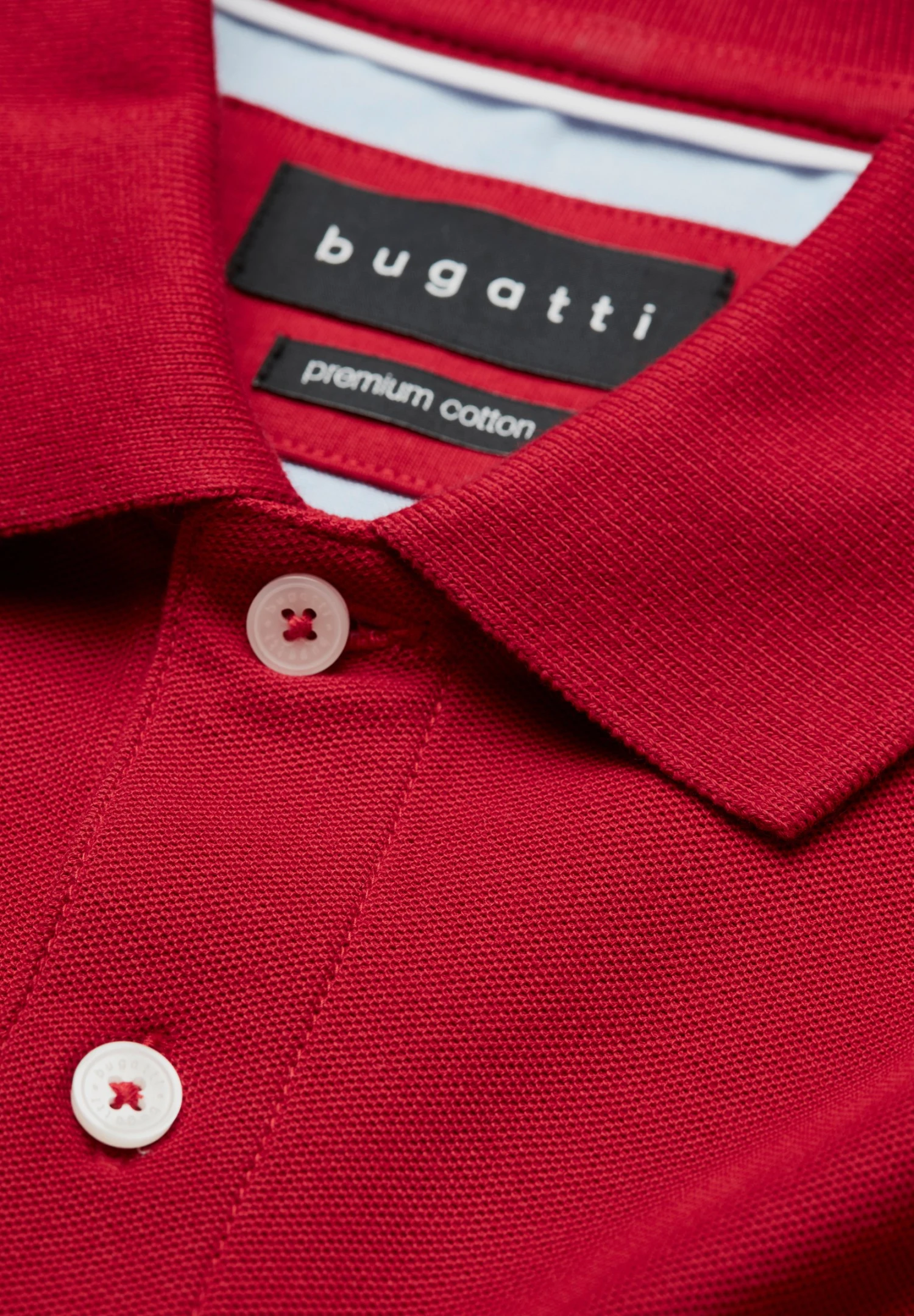 Bugatti Modern Fit - Poloshirt - Rot 7 Bugatti Modern Fit - Poloshirt - Rot - Afbeelding 5
