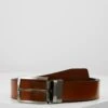 Bugatti Regular - Riem - Cognac/Schwarz -Bugatti Winkel c2974db07b9047ab9096e0e058f59182