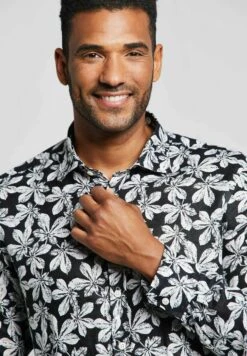 Bugatti Print Modern Fit - Overhemd - Schwarz 11 Bugatti Print Modern Fit - Overhemd - Schwarz -Bugatti Winkel c68821e2e25248b180bf20004c740082