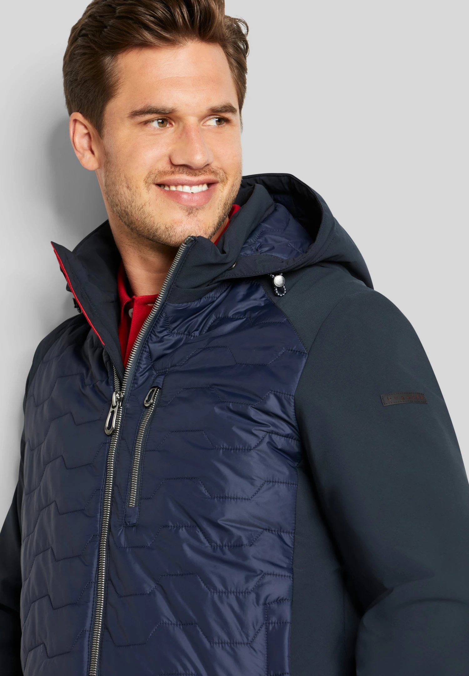 Bugatti Flexcity - Jas - Marine 6 Bugatti Flexcity - Jas - Marine - Afbeelding 4