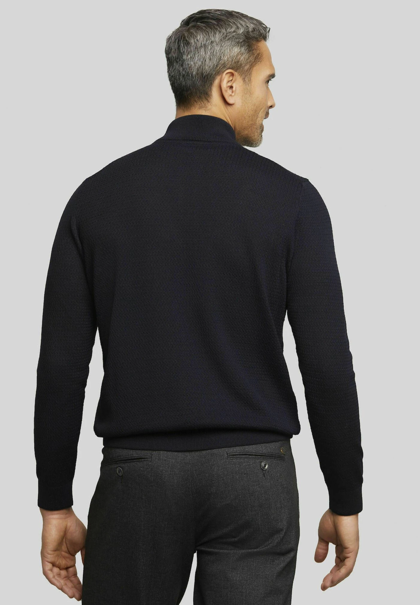 Bugatti Troyer - Trui - Dunkelblau 4 Bugatti Troyer - Trui - Dunkelblau - Afbeelding 2