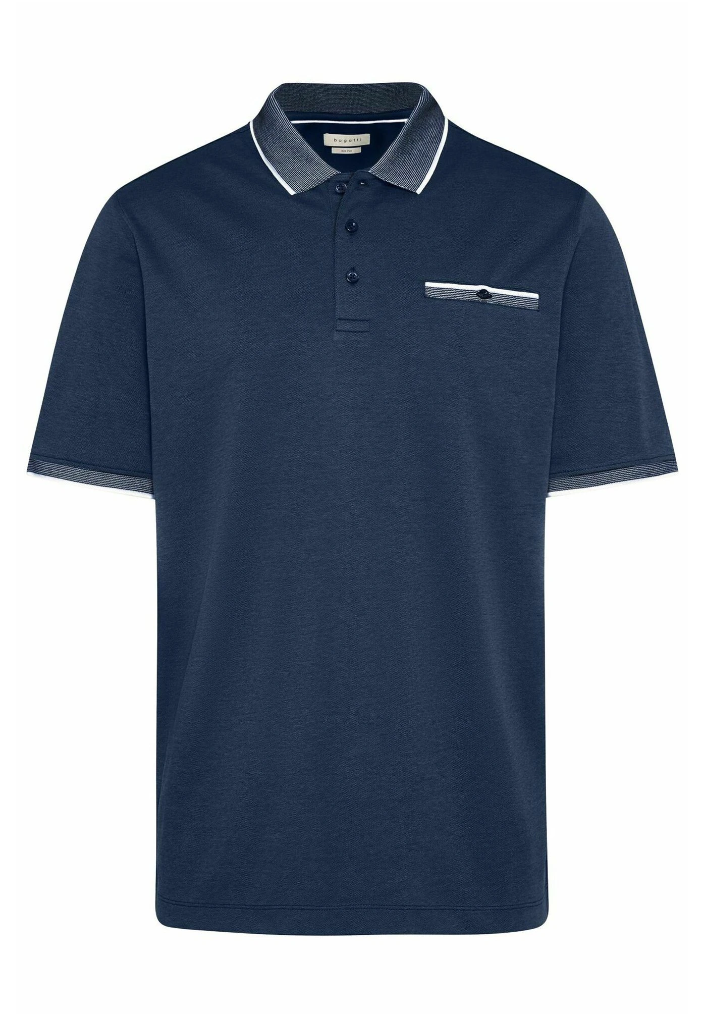 Bugatti Modern Fit - Poloshirt - Blau 3 Bugatti Modern Fit - Poloshirt - Blau