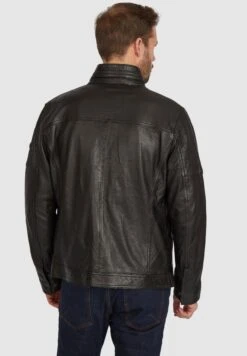 Bugatti Giorgio - Leren Jas - Schwarz 10 Bugatti Giorgio - Leren Jas - Schwarz -Bugatti Winkel dd47ca34676c411e8a9e976a39300052