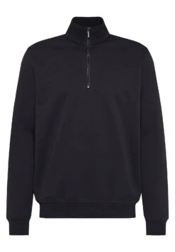 Bugatti Half-Zip - Sweater - Schwarz -Bugatti Winkel ddc7fa0a43cc40eb9f05b9c260e5d360