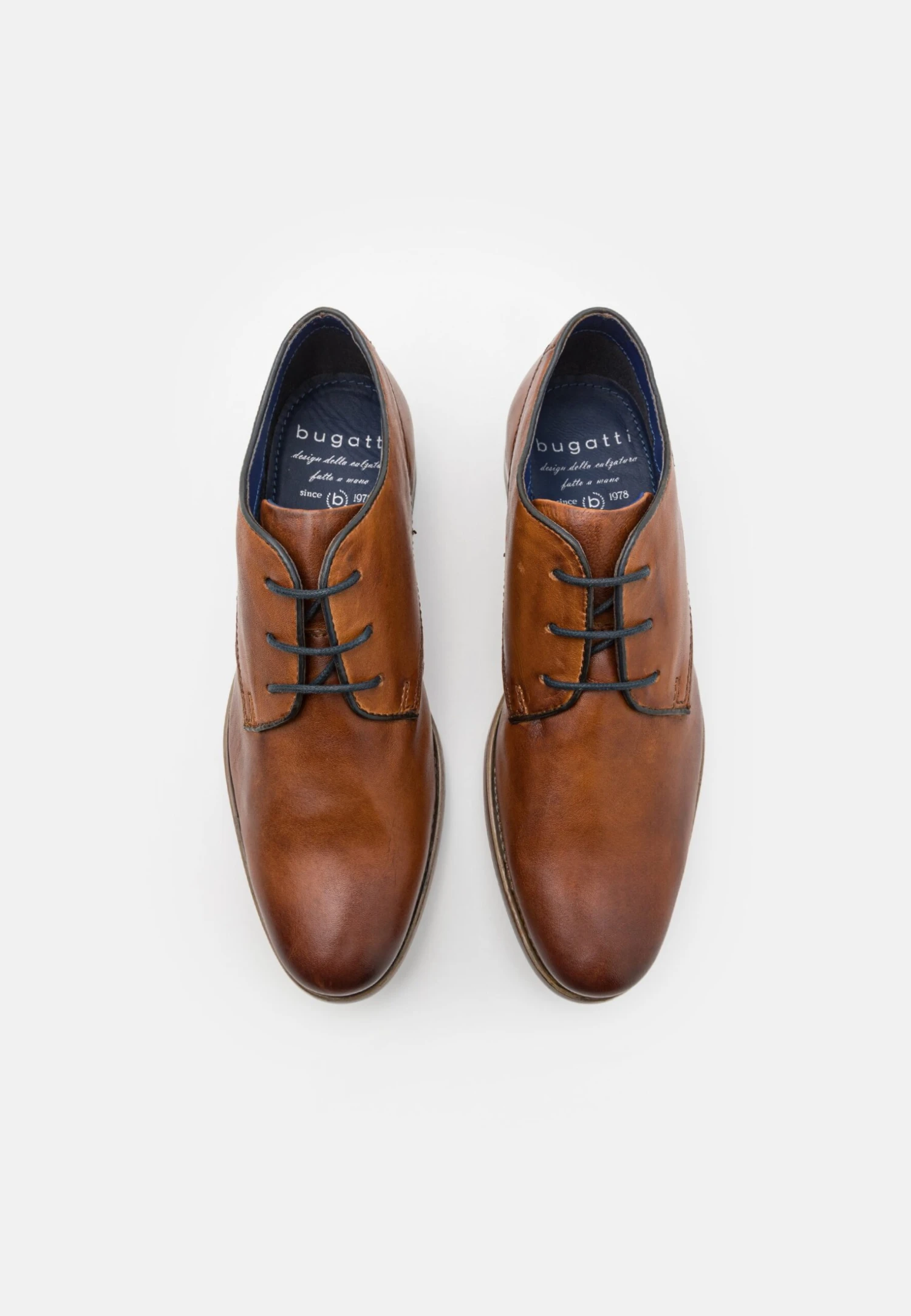 Bugatti Licio Eco - Veterschoenen - Cognac 6 Bugatti Licio Eco - Veterschoenen - Cognac - Afbeelding 4