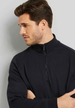 Bugatti Half-Zip - Sweater - Schwarz -Bugatti Winkel e5852b406e5843b391b35904173001ce