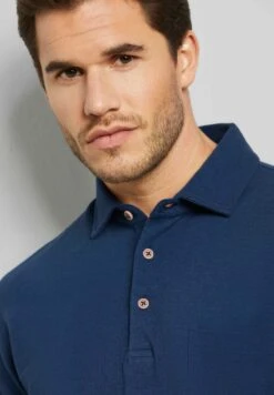 Bugatti Unifarbenes - Poloshirt - Marine 9 Bugatti Unifarbenes - Poloshirt - Marine -Bugatti Winkel ec696dc4ac6243e5b9b9be0d95006163