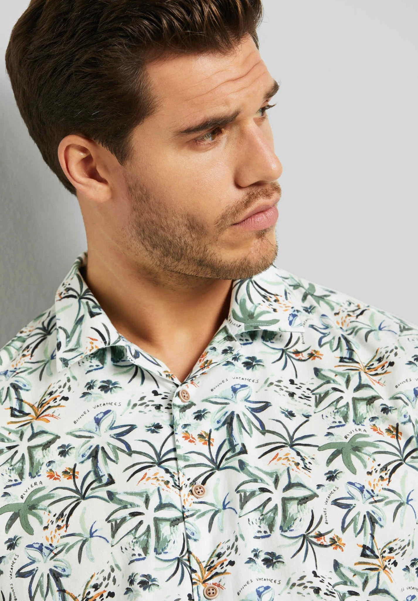 Bugatti Print Modern Fit - Overhemd - Bunt 5 Bugatti Print Modern Fit - Overhemd - Bunt - Afbeelding 3