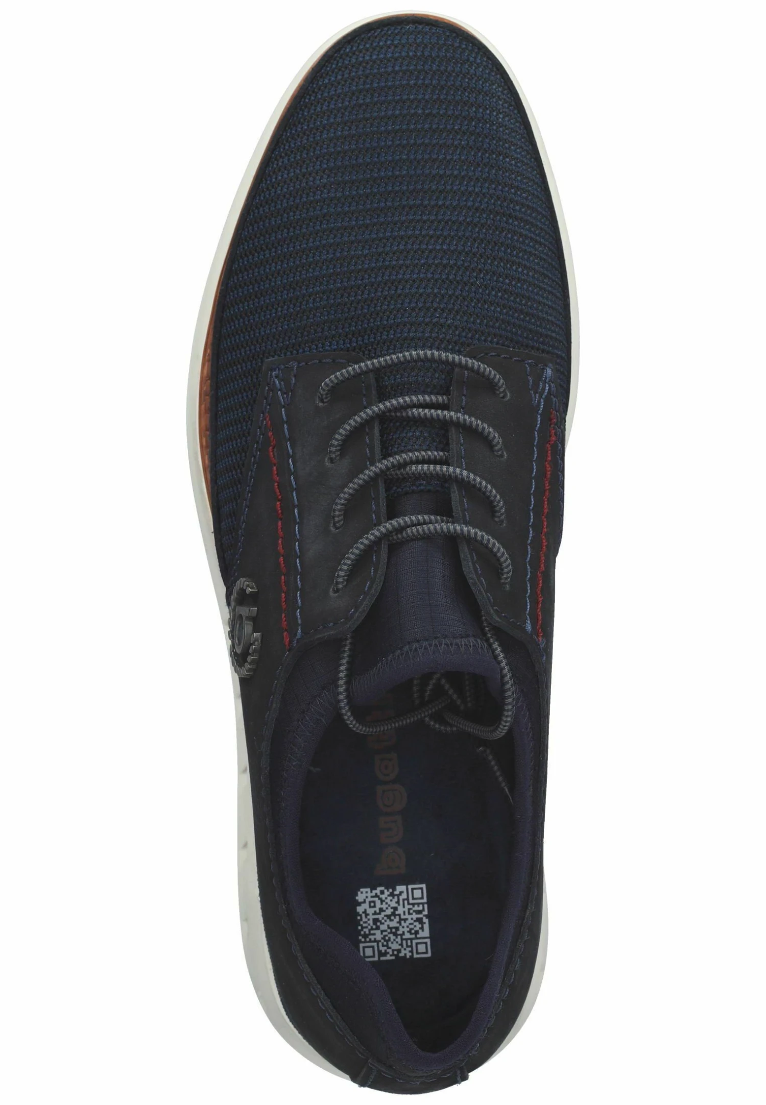 Bugatti Sportieve Veterschoenen - Dark Blue, Black 5 Bugatti Sportieve Veterschoenen - Dark Blue, Black - Afbeelding 3