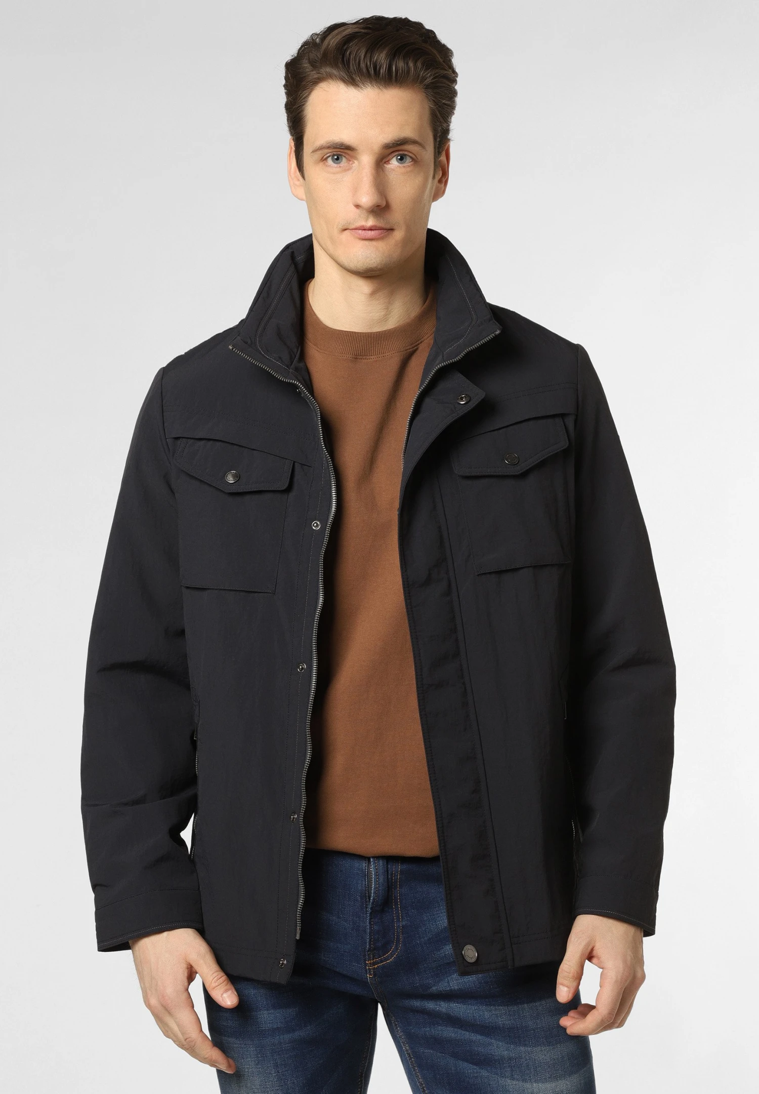 Bugatti Outdoorjas - Marine 3 Bugatti Outdoorjas - Marine