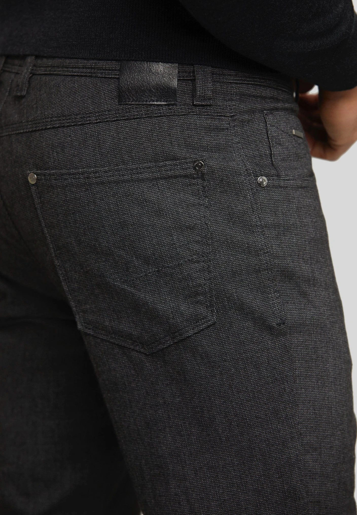 Bugatti Mit Weichem Griff - Broek - Dunkelgrau 5 Bugatti Mit Weichem Griff - Broek - Dunkelgrau - Afbeelding 3