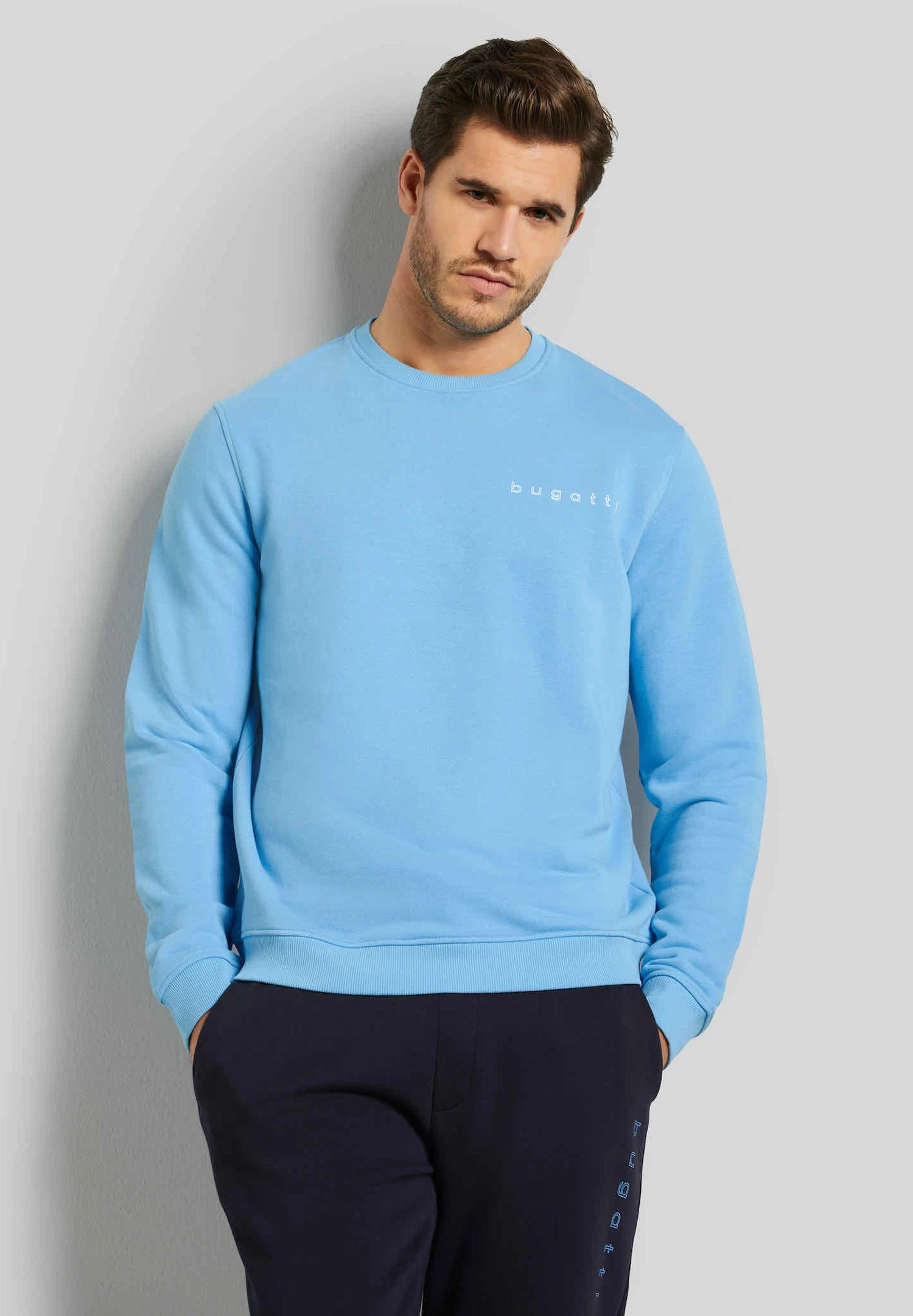 Bugatti Modern Fit - Sweater - Blau 3 Bugatti Modern Fit - Sweater - Blau