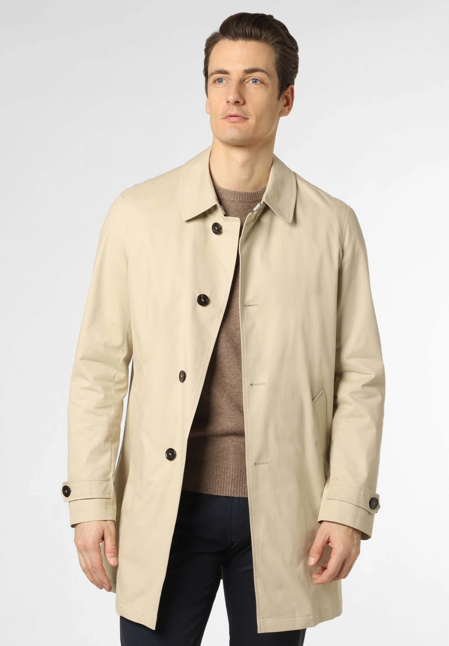 Bugatti Halflange Jas - Sand 3 Bugatti Halflange Jas - Sand